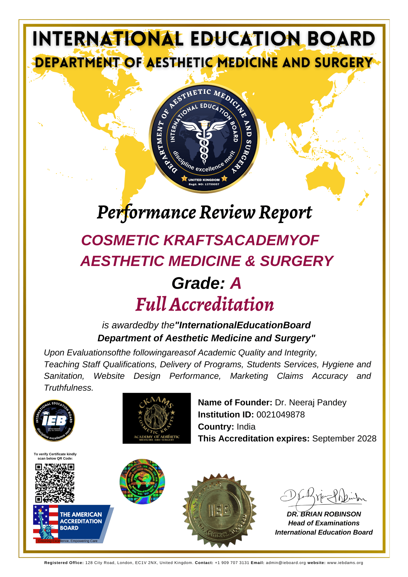 CKAAMS Certification